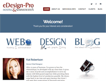 Tablet Screenshot of edesign-pro.com